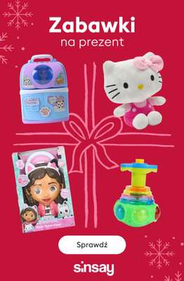 Sinsay - gazetka promocyjna Zabawki na prezent od wtorku 09.12 do poniedziałku 15.12