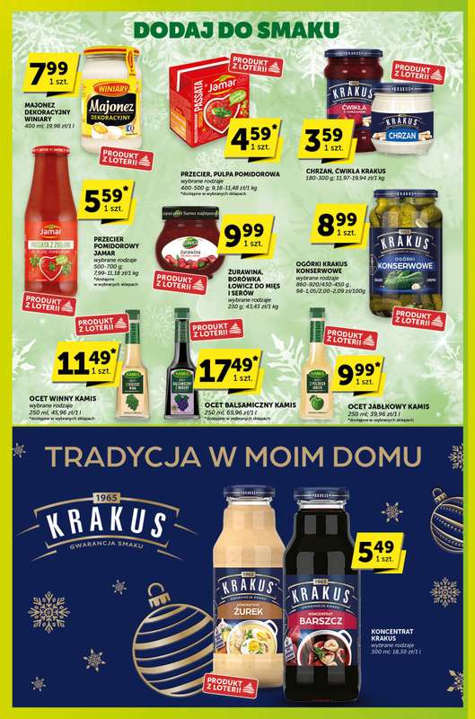 Groszek - gazetka promocyjna Sprawdź, co więcej  do środy 24.12 - strona 4