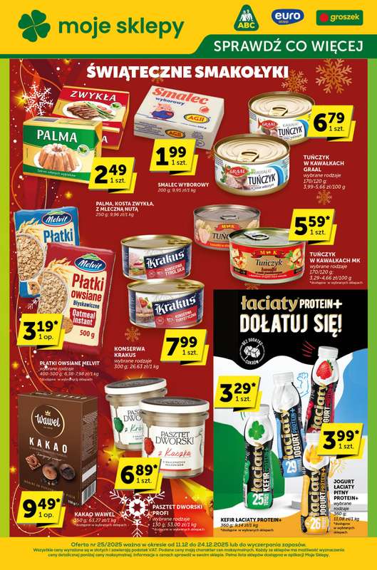Euro Sklep - gazetka promocyjna Sprawdź, co więcej  do środy 24.12
