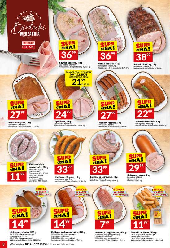 Twój Market - gazetka promocyjna Gazetka od środy 10.12 do wtorku 16.12 - strona 8