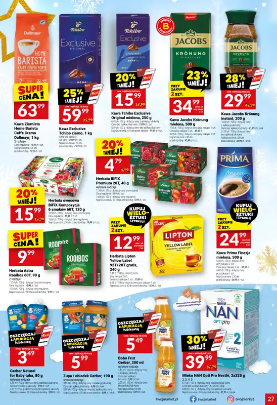 Twój Market - gazetka promocyjna Gazetka od środy 10.12 do wtorku 16.12 - strona 27