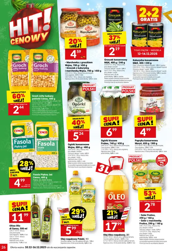 Twój Market - gazetka promocyjna Gazetka od środy 10.12 do wtorku 16.12 - strona 26