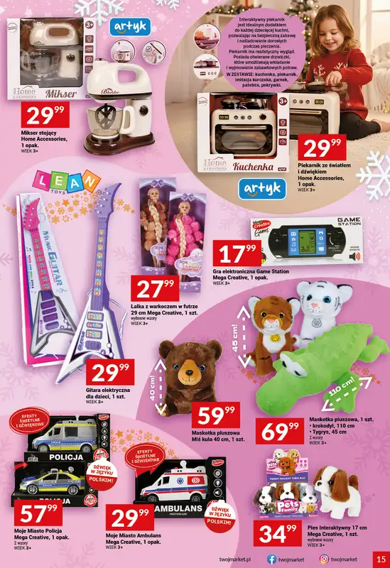 Twój Market - gazetka promocyjna Gazetka od środy 10.12 do wtorku 16.12 - strona 15