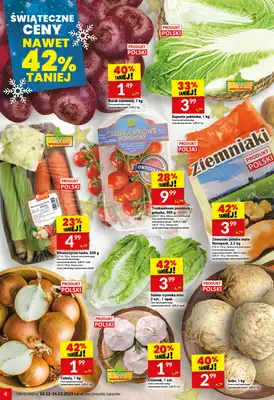 Twój Market - gazetka promocyjna Gazetka od środy 10.12 do wtorku 16.12 - strona 4