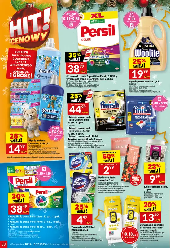 Twój Market - gazetka promocyjna Gazetka od środy 10.12 do wtorku 16.12 - strona 38
