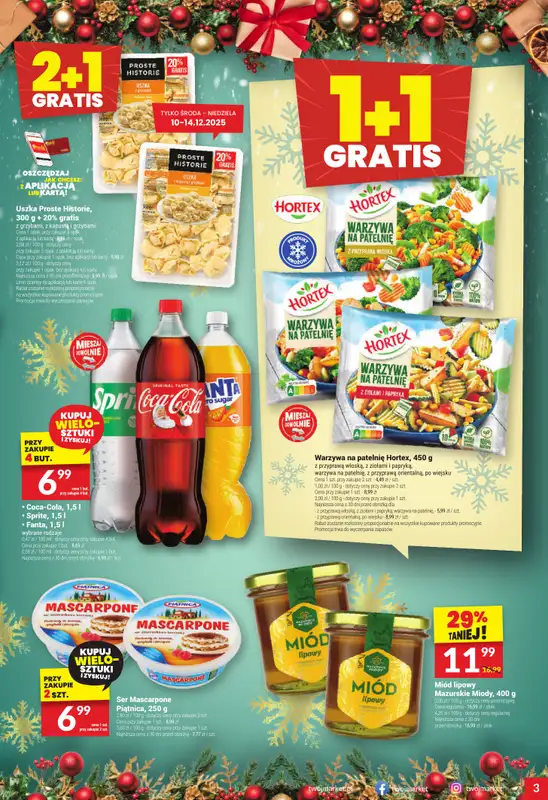 Twój Market - gazetka promocyjna Gazetka od środy 10.12 do wtorku 16.12 - strona 3