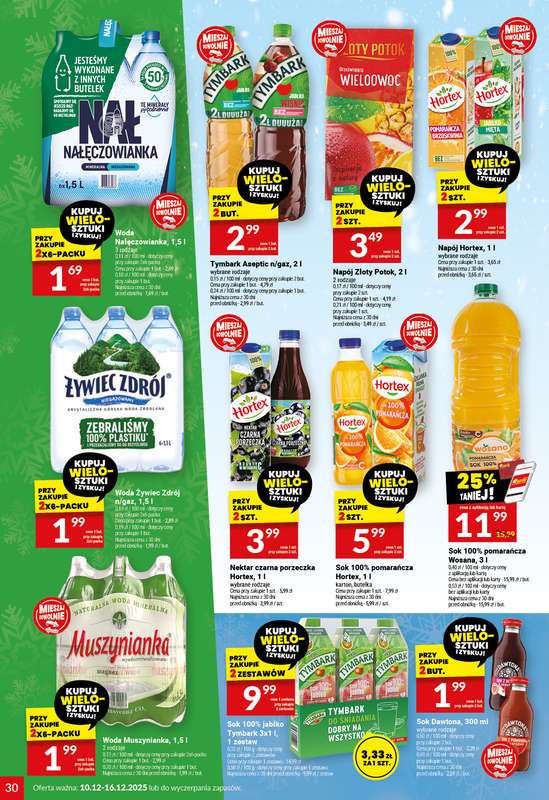 Twój Market - gazetka promocyjna Gazetka od środy 10.12 do wtorku 16.12 - strona 30