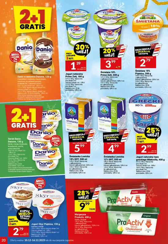 Twój Market - gazetka promocyjna Gazetka od środy 10.12 do wtorku 16.12 - strona 20