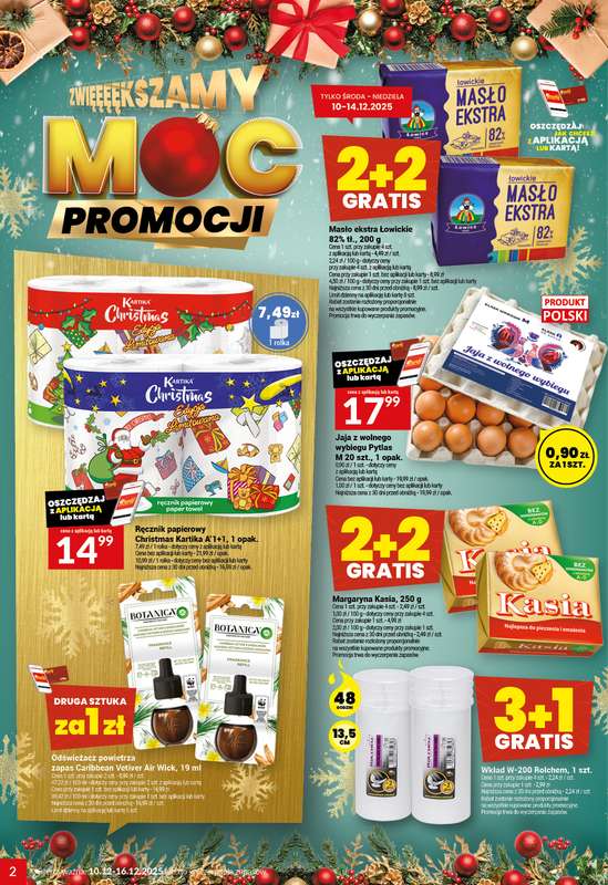 Twój Market - gazetka promocyjna Gazetka od środy 10.12 do wtorku 16.12 - strona 2