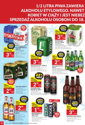 Twój Market - gazetka promocyjna Gazetka od środy 10.12 do wtorku 16.12 - strona 32