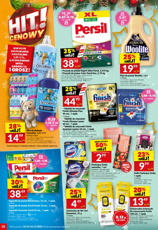 Twój Market - gazetka promocyjna Gazetka od środy 10.12 do wtorku 16.12 - strona 38
