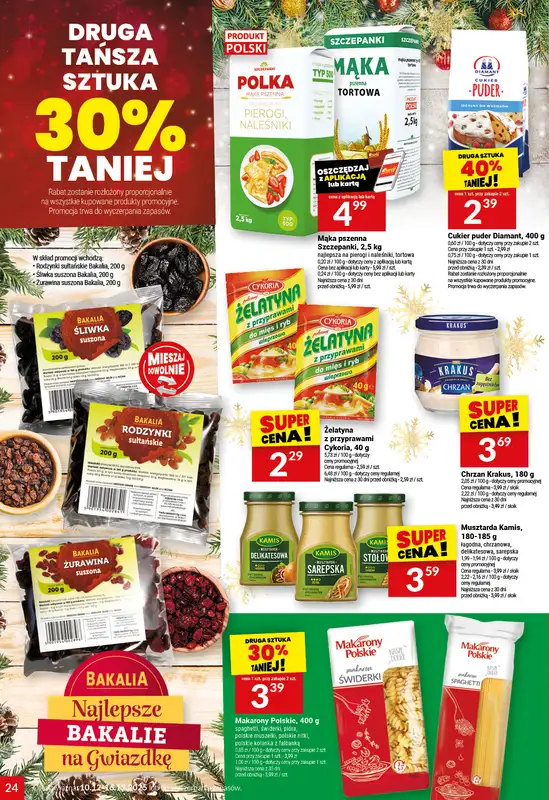 Twój Market - gazetka promocyjna Gazetka od środy 10.12 do wtorku 16.12 - strona 24