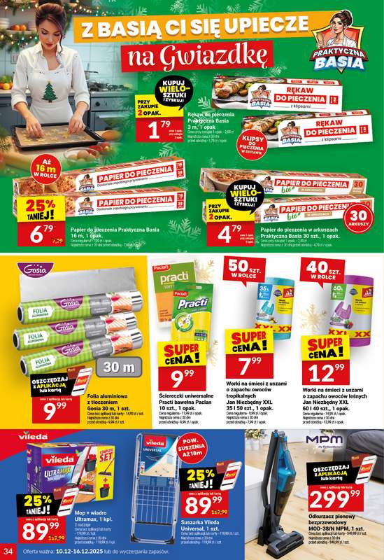 Twój Market - gazetka promocyjna Gazetka od środy 10.12 do wtorku 16.12 - strona 34