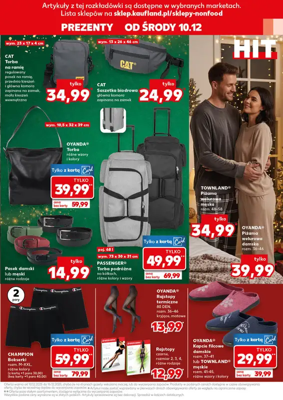 Kaufland - gazetka promocyjna Oferta Kaufland - Non Food od środy 10.12 do wtorku 16.12 - strona 11