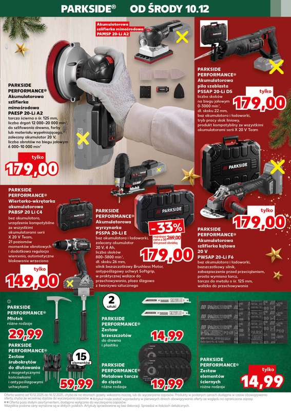 Kaufland - gazetka promocyjna Oferta Kaufland - Non Food od środy 10.12 do wtorku 16.12 - strona 15