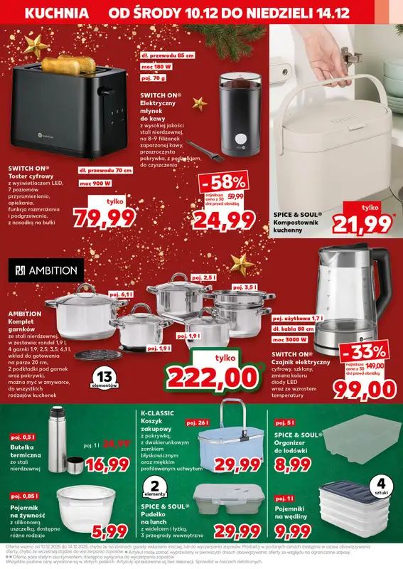 Kaufland - gazetka promocyjna Oferta Kaufland - Non Food od środy 10.12 do wtorku 16.12 - strona 7