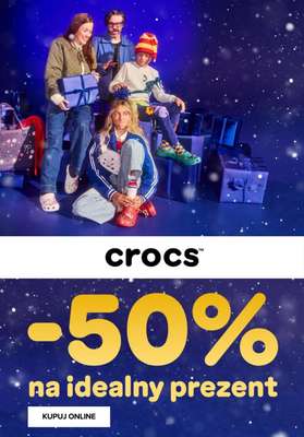 BEST SALE - gazetka promocyjna Crocs | -50% na idealny prezent od wtorku 09.12 