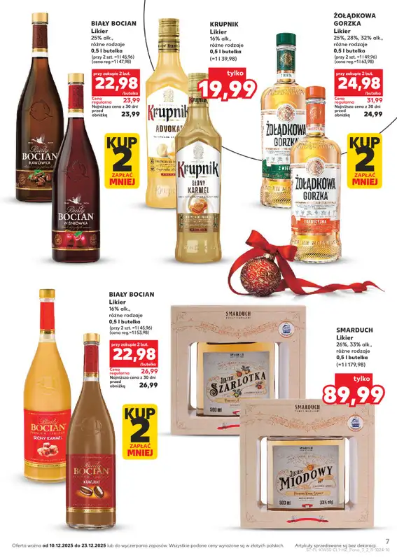 Kaufland - gazetka promocyjna Barek Kauflandu  do wtorku 23.12 - strona 7