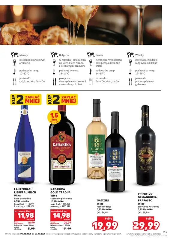 Kaufland - gazetka promocyjna Barek Kauflandu  do wtorku 23.12 - strona 23