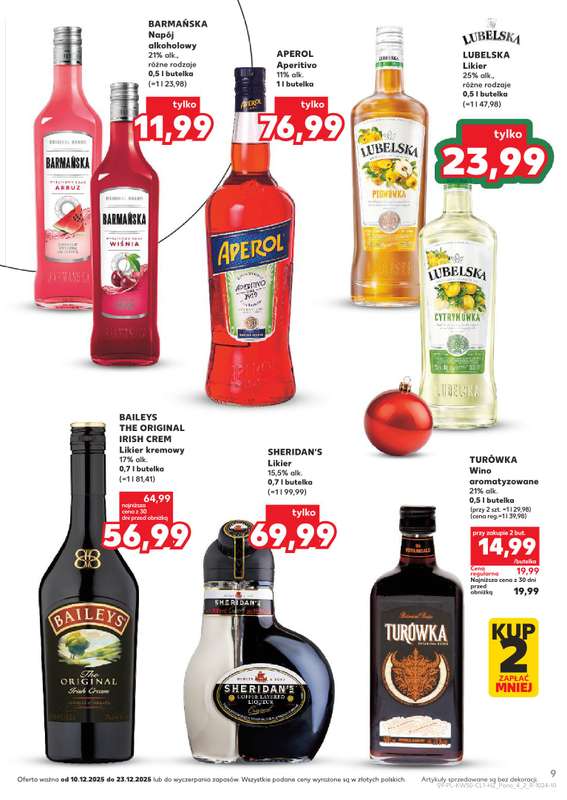 Kaufland - gazetka promocyjna Barek Kauflandu  do wtorku 23.12 - strona 9
