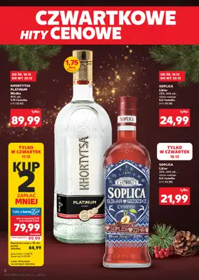 Kaufland - gazetka promocyjna Barek Kauflandu  do wtorku 23.12 - strona 2