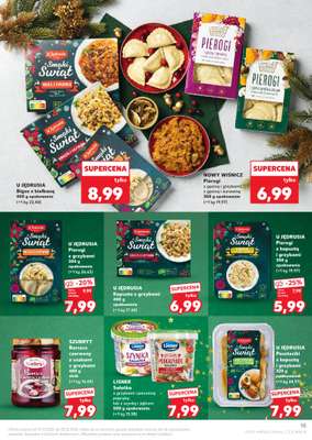 Kaufland - gazetka promocyjna Oferta Kaufland - Smak Świąt od środy 10.12 do wtorku 23.12 - strona 15