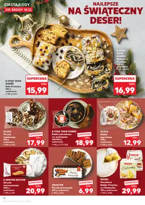 Kaufland - gazetka promocyjna Oferta Kaufland - Smak Świąt od środy 10.12 do wtorku 23.12 - strona 18