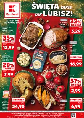 Kaufland - gazetka promocyjna Oferta Kaufland - Smak Świąt od środy 10.12 do wtorku 23.12