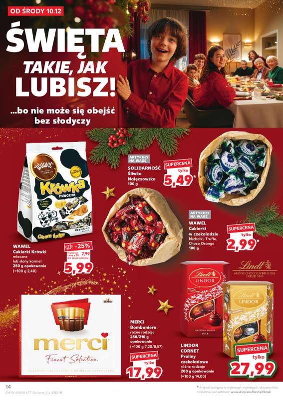 Kaufland - gazetka promocyjna Oferta Kaufland od środy 10.12 do wtorku 16.12 - strona 14