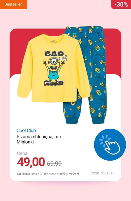 Smyk - gazetka promocyjna Ubrania i buty: -15% przy zakupie 2 szt. | -25% przy zakupie 3 szt. od wtorku 09.12 do czwartku 11.12 - strona 10