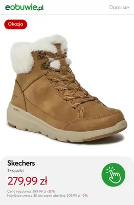 eobuwie.pl - gazetka promocyjna Ciepłe botki Skechers – sprawdź super oferty! od wtorku 09.12  - strona 9