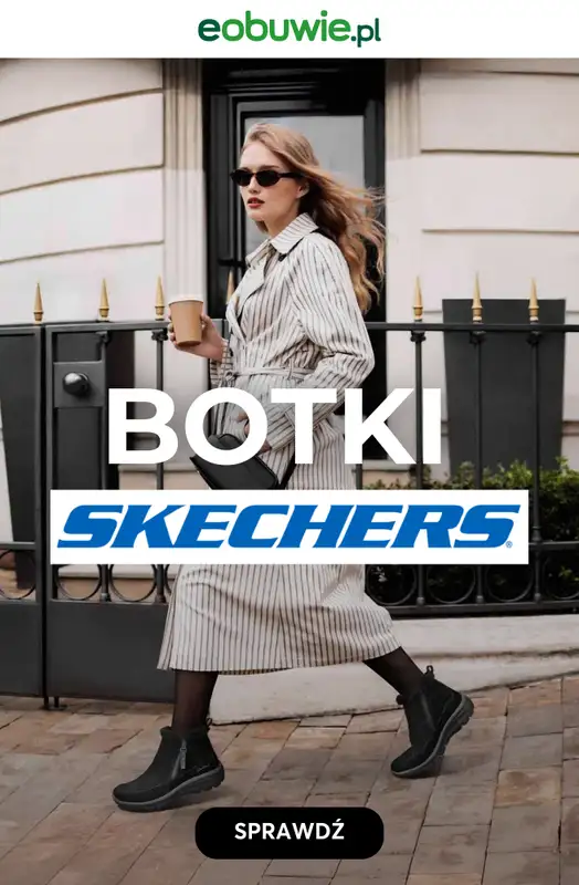 eobuwie.pl - gazetka promocyjna Ciepłe botki Skechers – sprawdź super oferty! od wtorku 09.12 