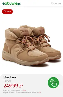 eobuwie.pl - gazetka promocyjna Ciepłe botki Skechers – sprawdź super oferty! od wtorku 09.12  - strona 3