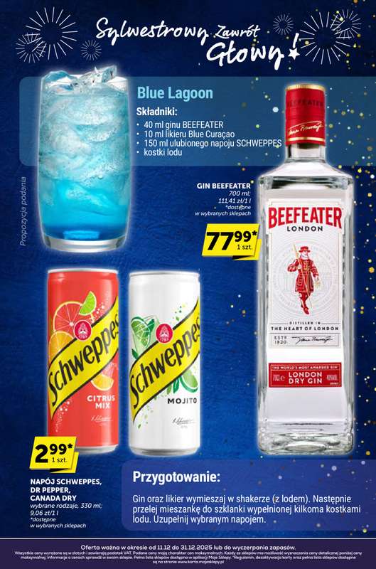 Groszek - gazetka promocyjna Sylwestrowy zawrót głowy  do środy 31.12 - strona 14