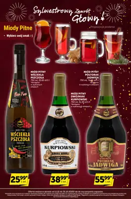 Groszek - gazetka promocyjna Sylwestrowy zawrót głowy  do środy 31.12 - strona 17