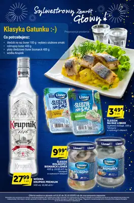 Groszek - gazetka promocyjna Sylwestrowy zawrót głowy  do środy 31.12 - strona 20