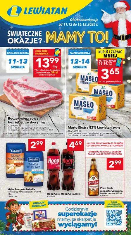 LEWIATAN - gazetka promocyjna Mamy TO w Lewiatanie – woj. lubelskie od czwartku 11.12 do wtorku 16.12