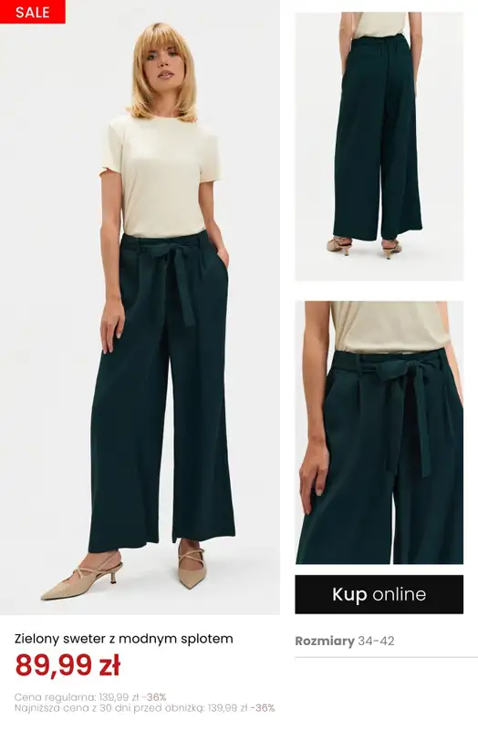 Top Secret - gazetka promocyjna Do -50% SALE od środy 10.12 do wtorku 23.12 - strona 7