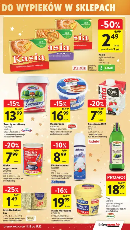 Intermarche - gazetka promocyjna Gazetka od czwartku 11.12 do środy 17.12 - strona 15