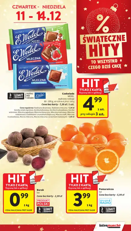 Intermarche - gazetka promocyjna Gazetka od czwartku 11.12 do środy 17.12 - strona 3