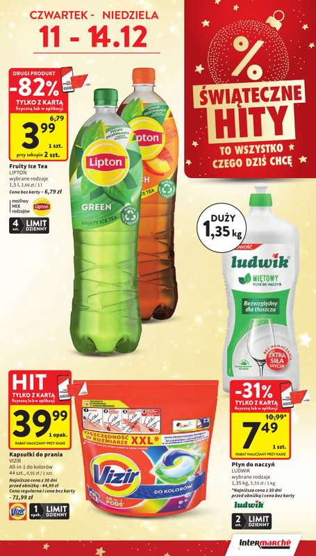 Intermarche - gazetka promocyjna Gazetka od czwartku 11.12 do środy 17.12 - strona 5