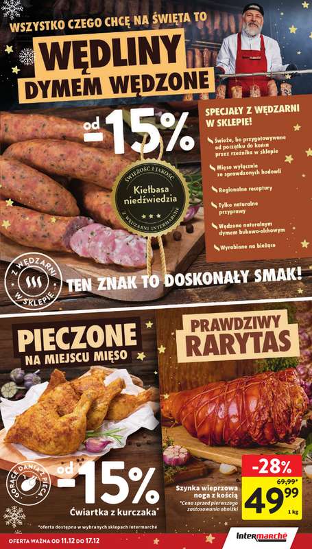 Intermarche - gazetka promocyjna Gazetka od czwartku 11.12 do środy 17.12 - strona 30