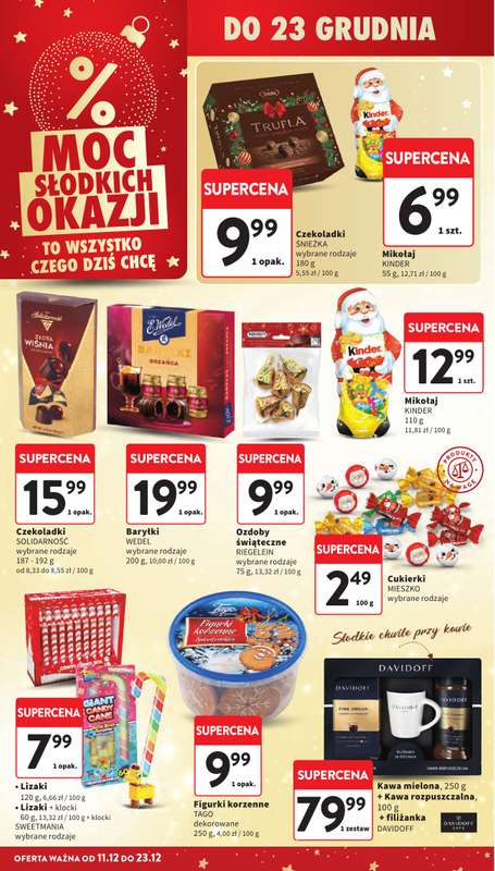 Intermarche - gazetka promocyjna Gazetka od czwartku 11.12 do środy 17.12 - strona 12