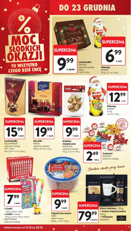 Intermarche - gazetka promocyjna Gazetka od czwartku 11.12 do środy 17.12 - strona 12