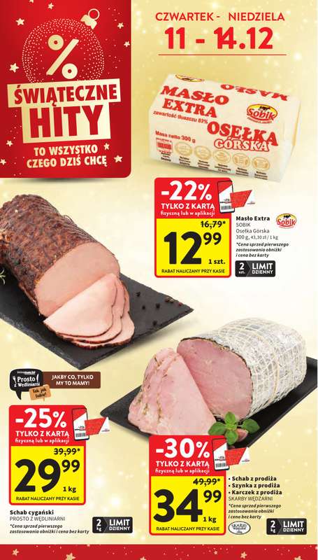 Intermarche - gazetka promocyjna Gazetka od czwartku 11.12 do środy 17.12 - strona 2