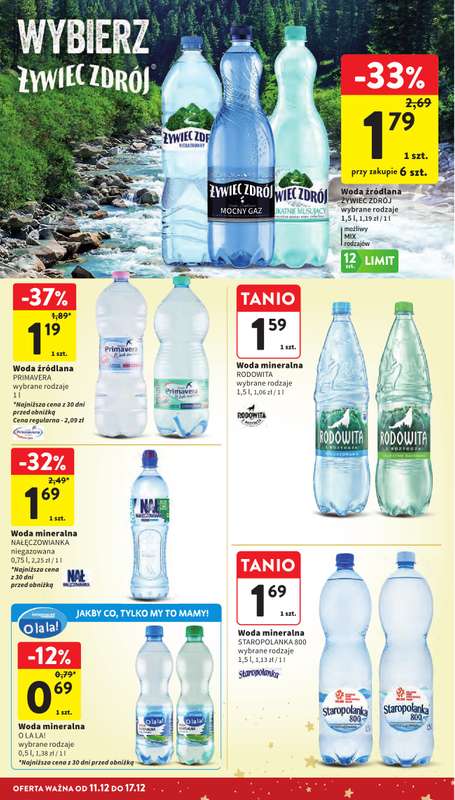 Intermarche - gazetka promocyjna Gazetka od czwartku 11.12 do środy 17.12 - strona 47