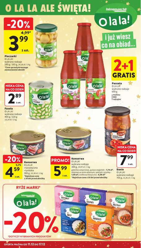 Intermarche - gazetka promocyjna Gazetka od czwartku 11.12 do środy 17.12 - strona 45