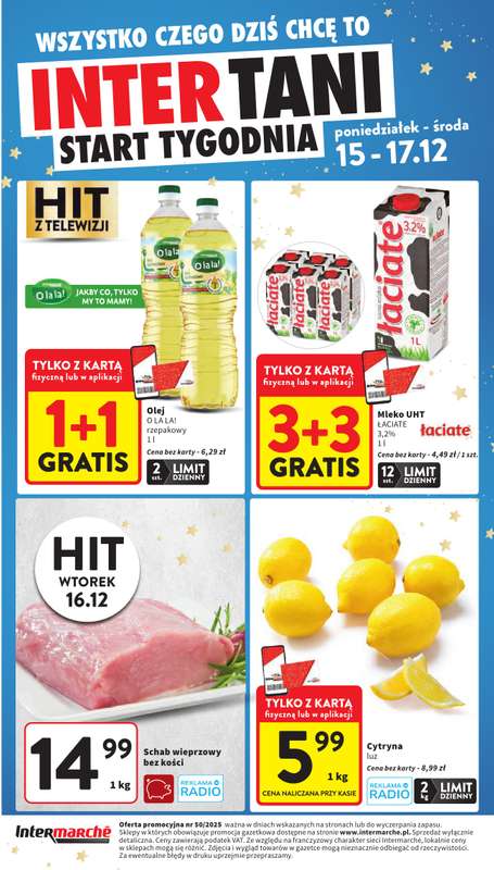 Intermarche - gazetka promocyjna Gazetka od czwartku 11.12 do środy 17.12 - strona 59