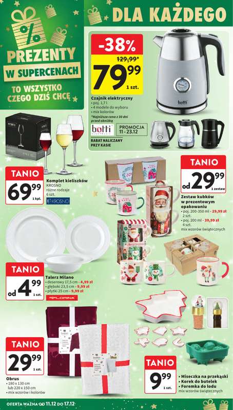 Intermarche - gazetka promocyjna Gazetka od czwartku 11.12 do środy 17.12 - strona 55