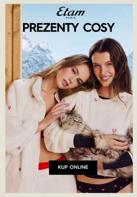 Prezenty - gazetka promocyjna Etam | Prezenty cosy od wtorku 09.12 do niedzieli 21.12